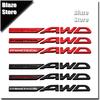 3D Metal Symmetrical AWD Badge Car Tailgate Car Sticker For BRZ XV Outback Forester Asahi Panther WRX Impreza