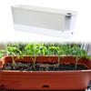 Rectangle Planter Box for Flowers Self Watering Large Capacity Outdoor