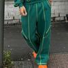 European and American Fashion Trendy Brand Letter Printing Loose Sweater Y2K Hip Hop Street Wear Men's and Women's Jumpers Top Set
