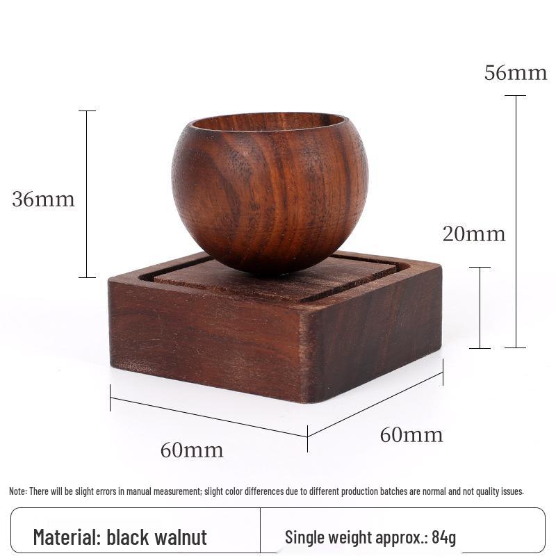 Solid Wood Round Egg Aroma Diffuser - Essential Oil, Scentless & Long-Lasting for Bedroom & Living Room Decor