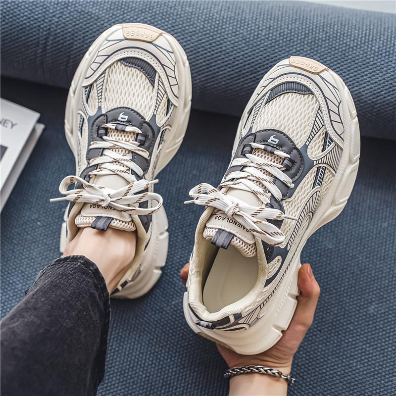 2024 Men Sports Shoes Casual Sneakers Spring Fashion Breathable Running Shoe Non-Slip Females Size 39-44