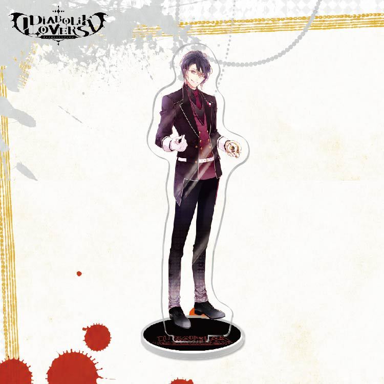Anime game Devil Lover Reverse Roll Brother peripheral acrylic stand up Figure Stand Painted Desk Decor Ornament Gift