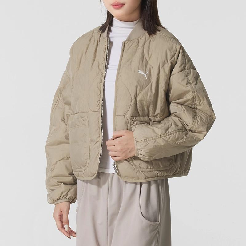Puma Line Warmcell Entendaunen Winddicht Wasserdicht Warm Reißverschluss Langarm Daunenjacke Damen Oberbekleidung 635502-55