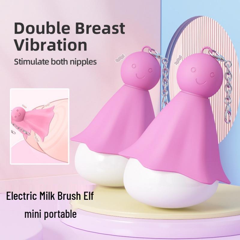 Elf Mini Electric Nipple Stimulation Brush - Portable Self-Pleasure Massager