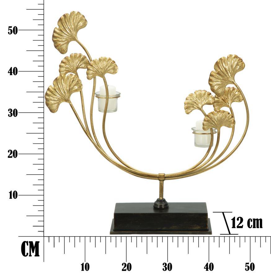 Candle Holder Glam Iris Cm 50X12X55