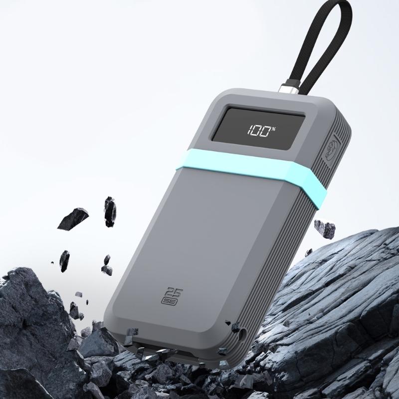 Protective Cover For 25000 120W LPB252N Power Backup Featuring Exact Fit Anti Scratch Anti Slip Texture and Travel Strap In Various Hues