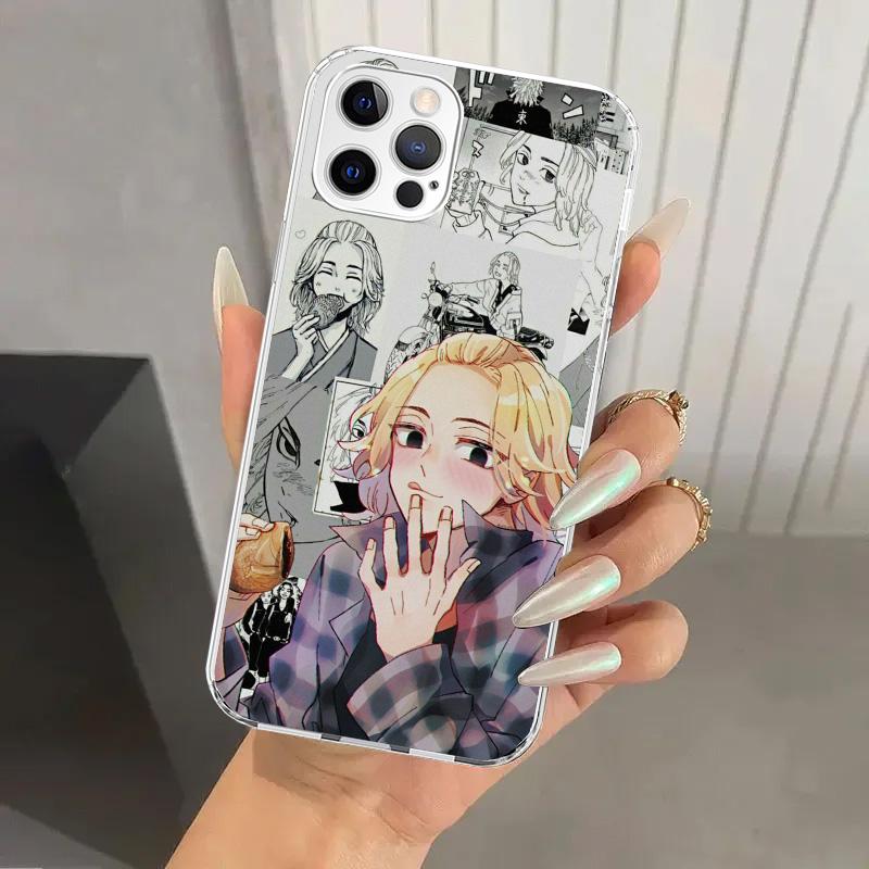 

Чехол для телефона с принтом Аниме Токио Мстители для Iphone 17 Air 16 15 Plus 14 13 Mini 12 11 Pro Max 16E 7 8 SE 2020 Мягкий Funda Чехол с принтом 16 iPhone 16 Plus