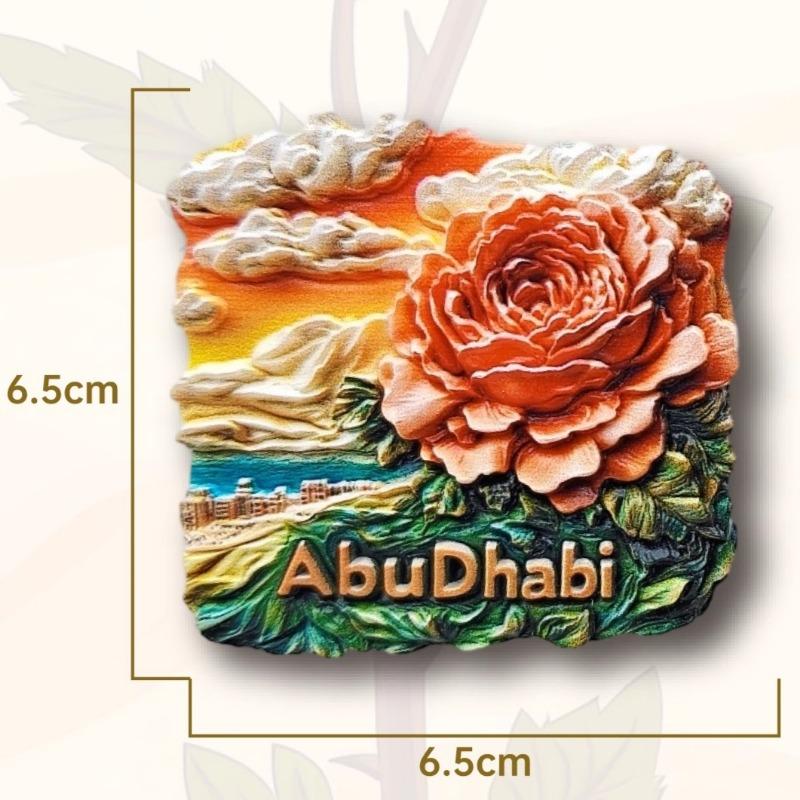 

Abu Dhabi Fridge Stickers Middle East Travel Souvenirs The United Arab Emirates Fridge Magnets Home Decoration Wedding Gifts