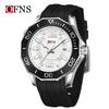 Oufanni Men's Rotating Bezel Quartz Watch - Waterproof, Douyin Style, High-Value with Single Calendar