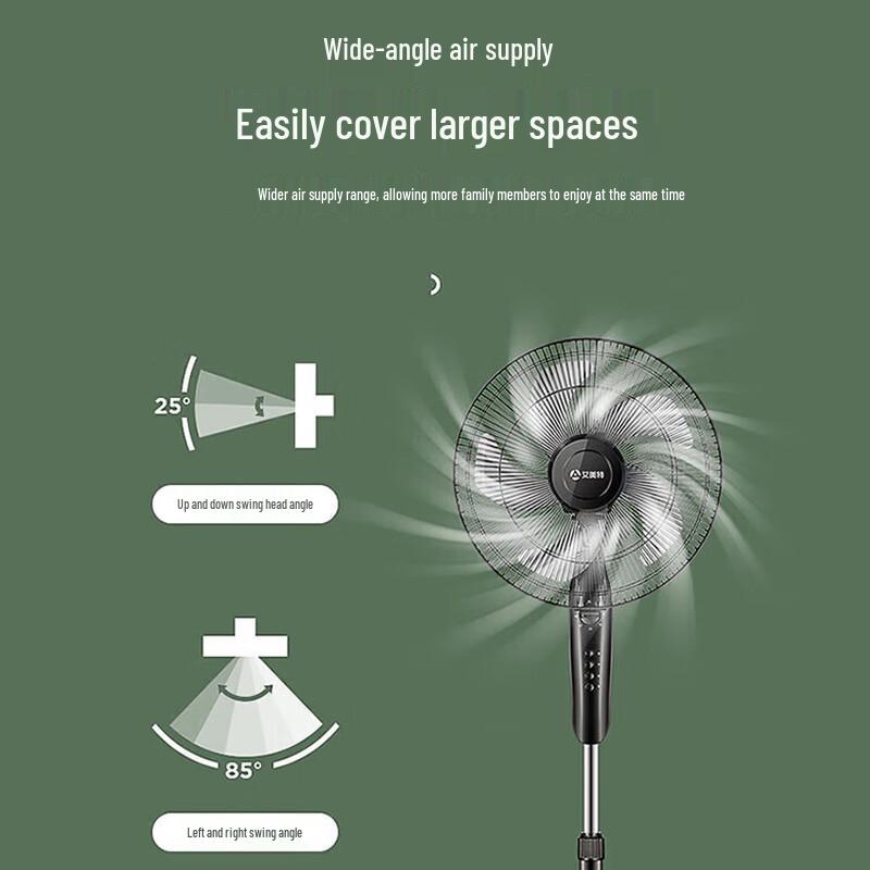 Airmate FS4066R-5 Remote Control Pedestal Fan