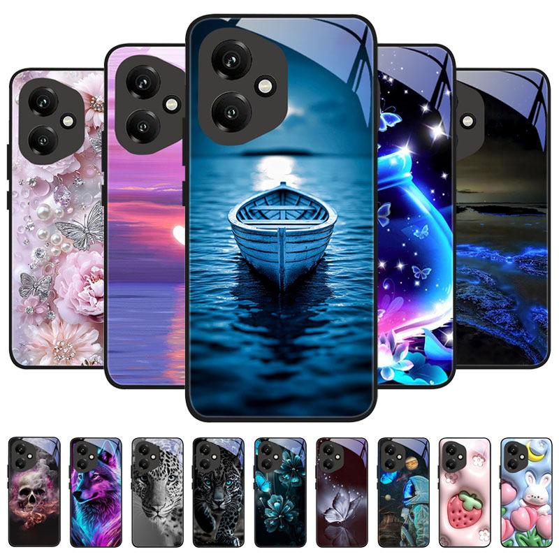 Pro Huawei Honor 400 Pro Pouzdro Tvrzené Sklo Ochranný Zadní Kryt Pouzdro Pro Honor400 400Pro Kryt Telefonu Nárazuvzdorný Nárazník Fundas