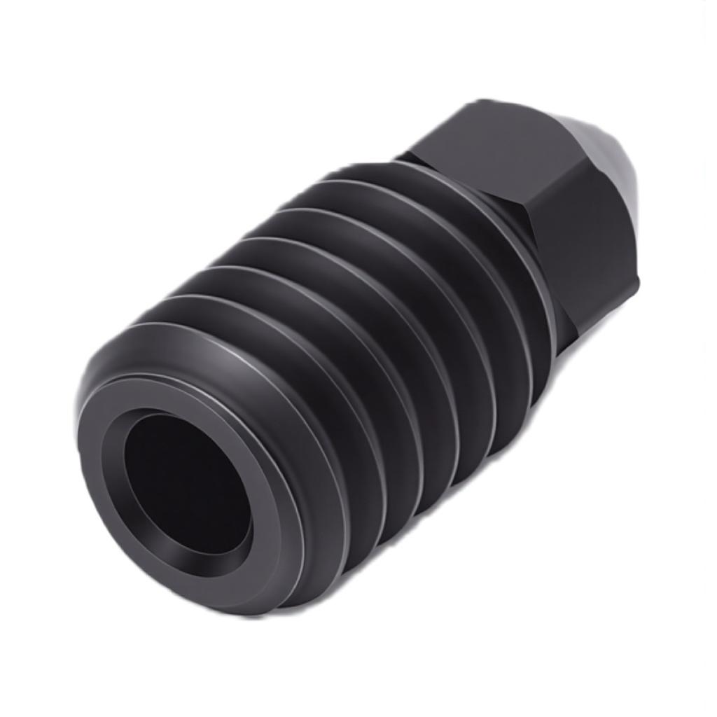 5 Pcs 0.4mm Nozzle Replacement for Bambu Lab P2S 3D Printer Hardened Steel Extruder Nozzle