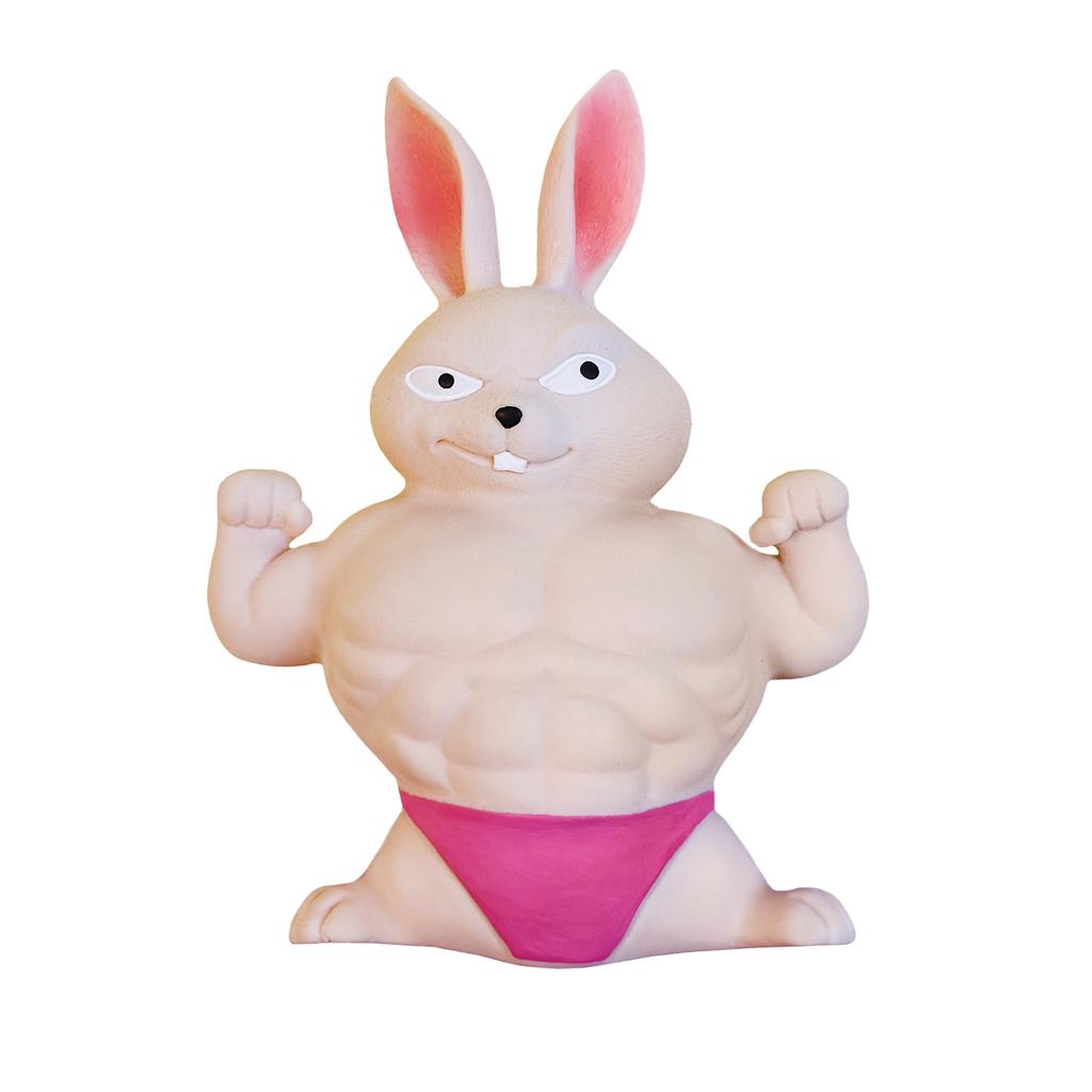 Kaninchen Quetschpuppe Fidget Toys Langsam zurückfedernd TPR Squishy Anti-Stress Dekompressionsspielzeug Stressabbau Spielzeug für Kinder Erwachsene J145
