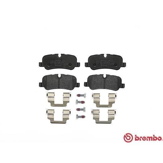 Brembo kit de plaquettes de frein p44013 - 4 pièces