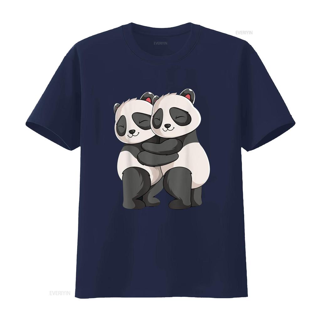 Panda Lover Kids Girls Women T Shirt vintage Washed Casual Top For Everyday Wear fashion graphic Versatile designer clothes