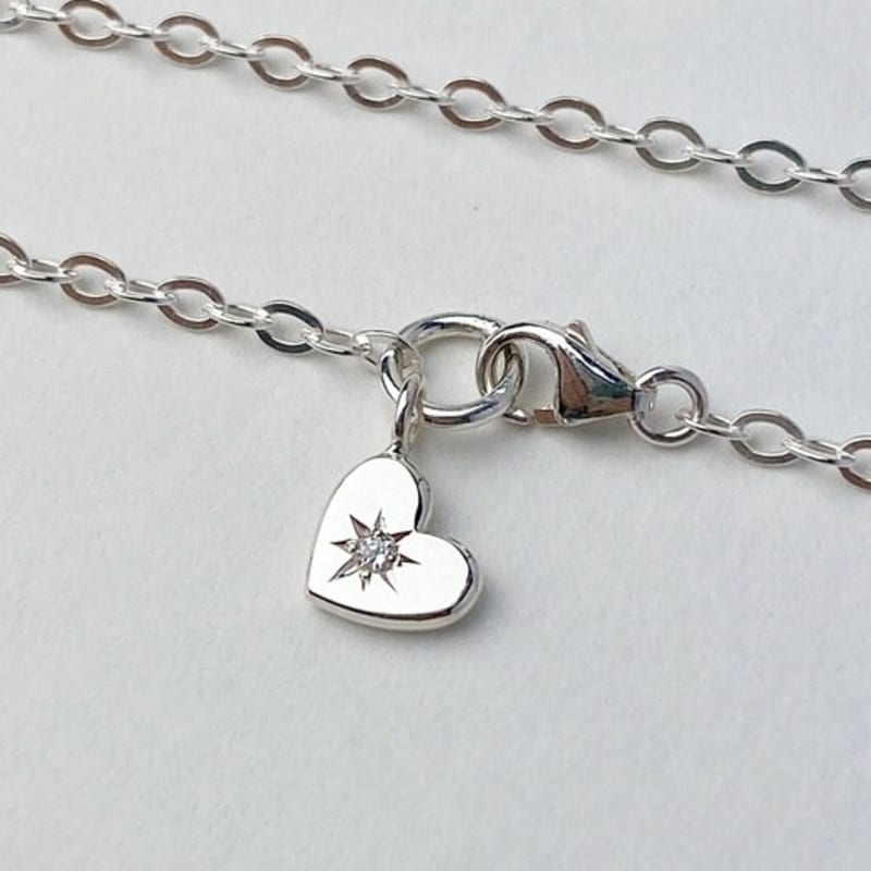Oflune Heart Chain Bracelet
