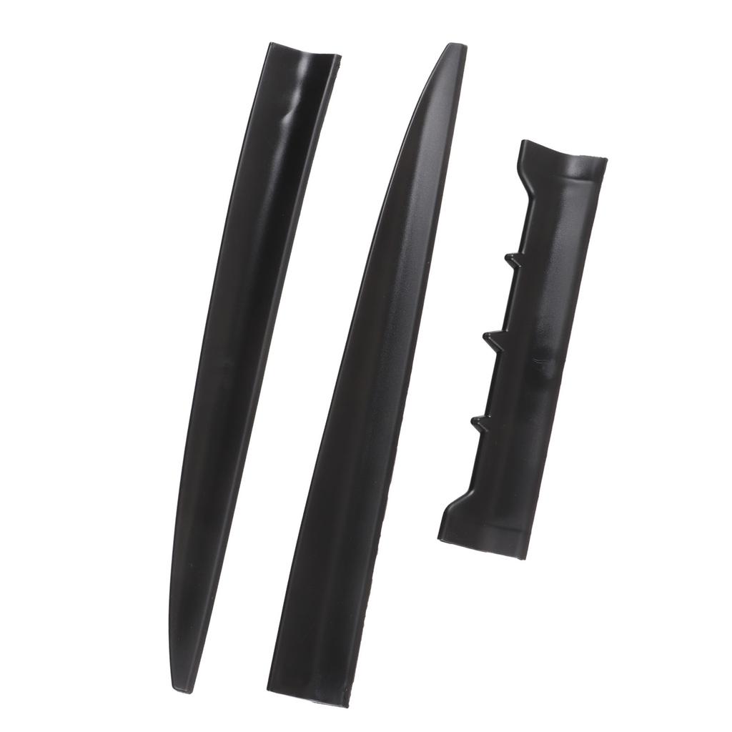 3PCs Car Rear Window Roof Spoiler Trunk Kit Tail Spoiler Universal Car Decoration Splitter