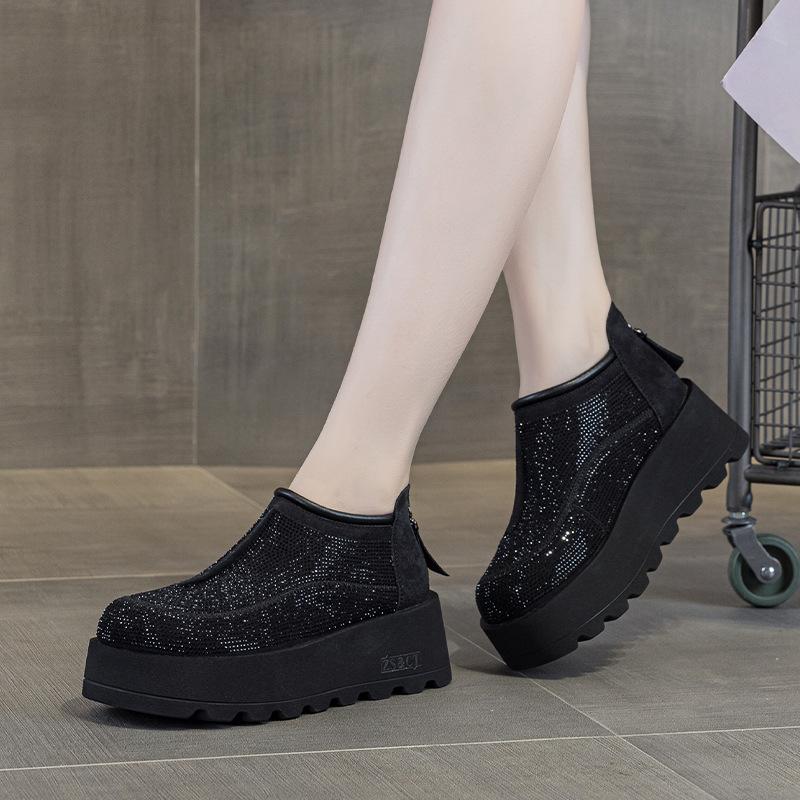 Spring and Summer New Hole Sandals Breathable Thick Sole Heightening Versatile Hollow Casual Shoes Women 161