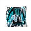 MMessi Pillow Case For Car Sofa Decorative Home Doublesided Print Plush Square Throw Pillow Cushion Cover