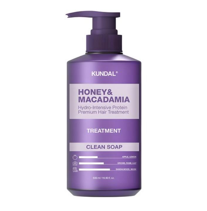 KUNDAL Honey & Macadamia Hair Treatment 500ml – 7 Scents | Deep Repair & Moisture Care