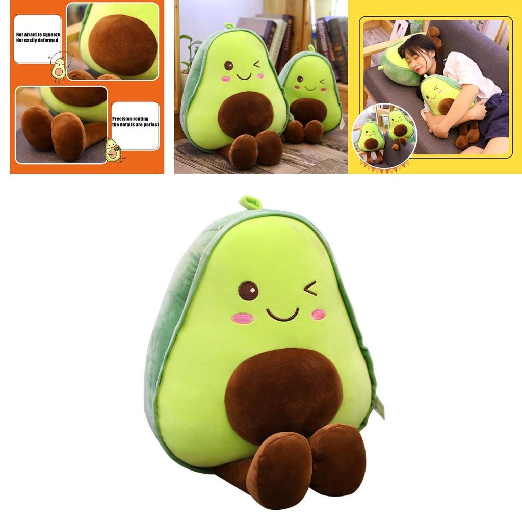 Fun And Soft Avocado Plush Toy For Kids Skin-friendly And Super Comfortable!