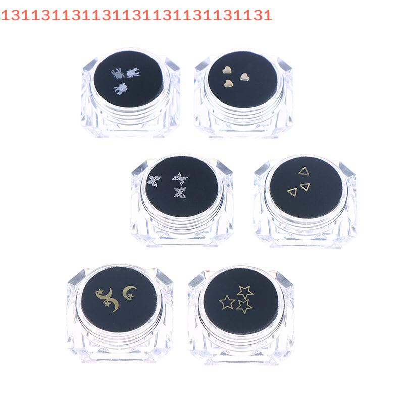 3 PCS/Box Teeth Gems Tooth Jewelry Crystal Ornaments Fashion Teeth Charms Gems With Box Metal Dental Supplies Oral Decorations