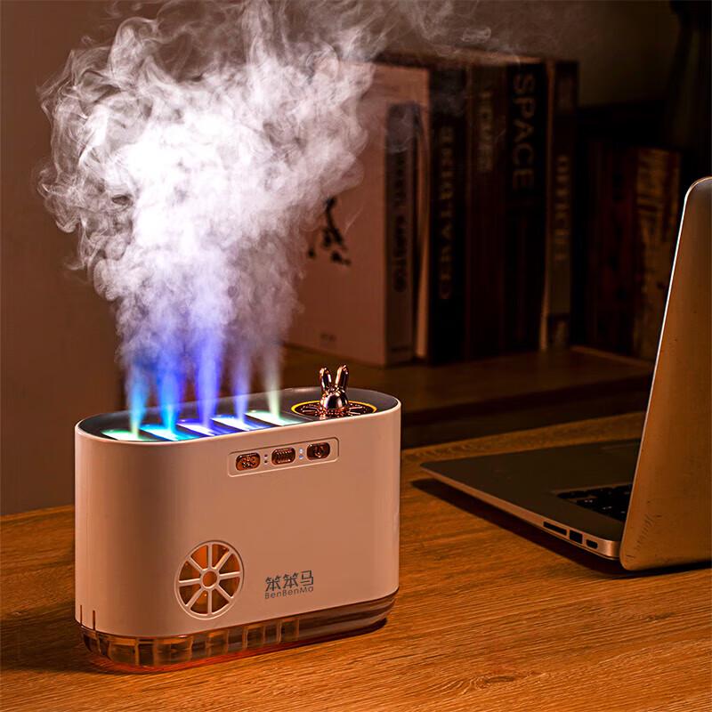 Benbenma Portable Aroma Diffuser Humidifier with Ambient Night Light CN plug (adapter included)