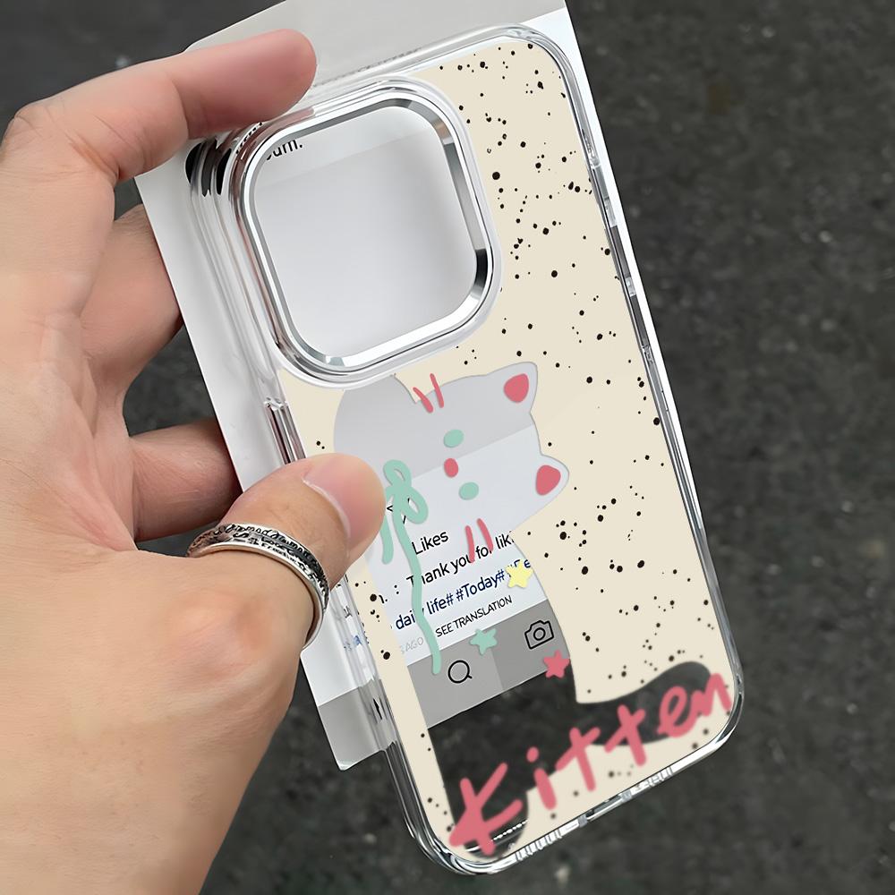 Transparent Phone Case for iPhone 11 12 13 iPhone 13 14 15 Pro 15 16 Pro Max Samsung A15 A16 A25 A26 A55 A56 S25 S24 S22 S23 Ultra S25 Edge