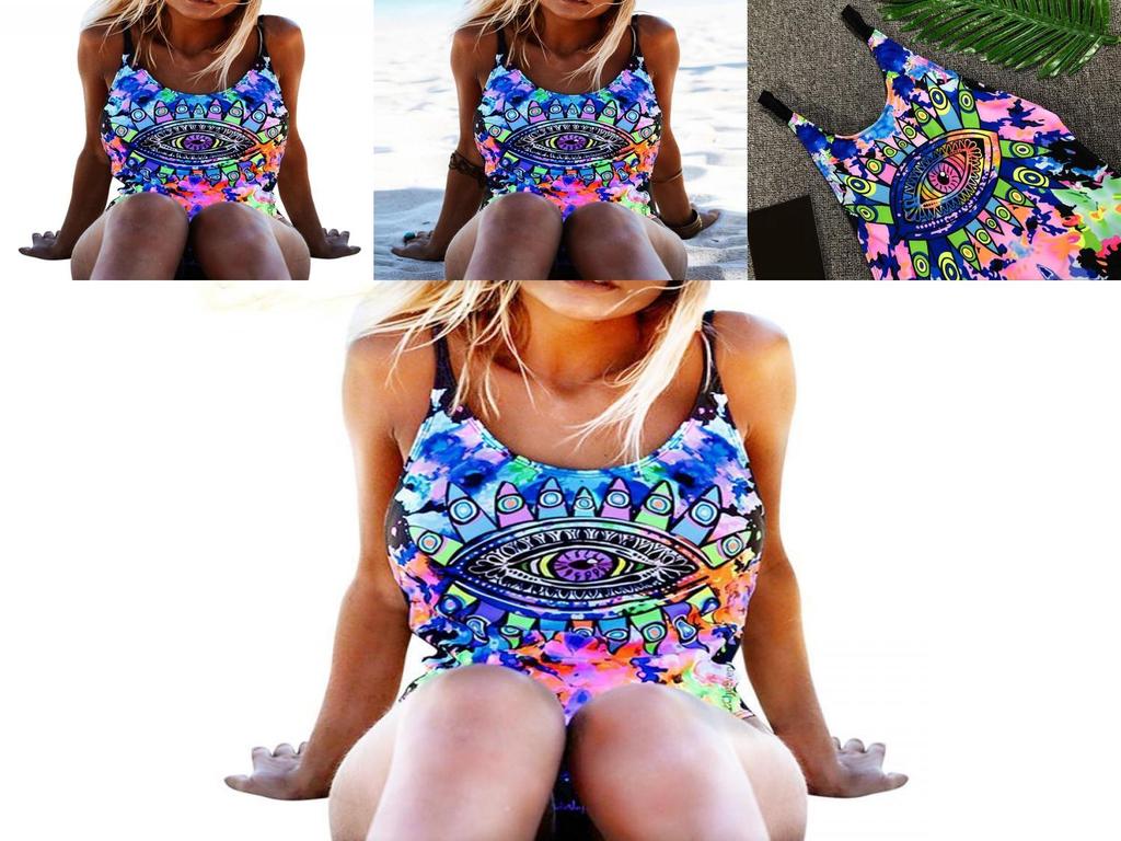 Premium Sexy Women's One Piece Bikini Push-up Bathing Padded Suit For Summer Fun