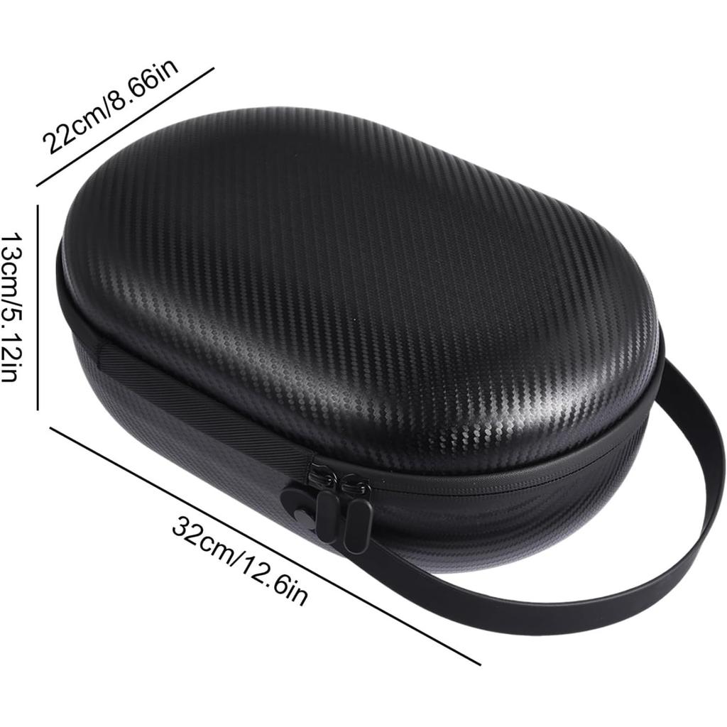 Hårt bärfodral för Apple Vision Pro, fallskyddande vattentätt bärbart skydd för Apple Vision Pro-fodral, kompatibelt med resefodral