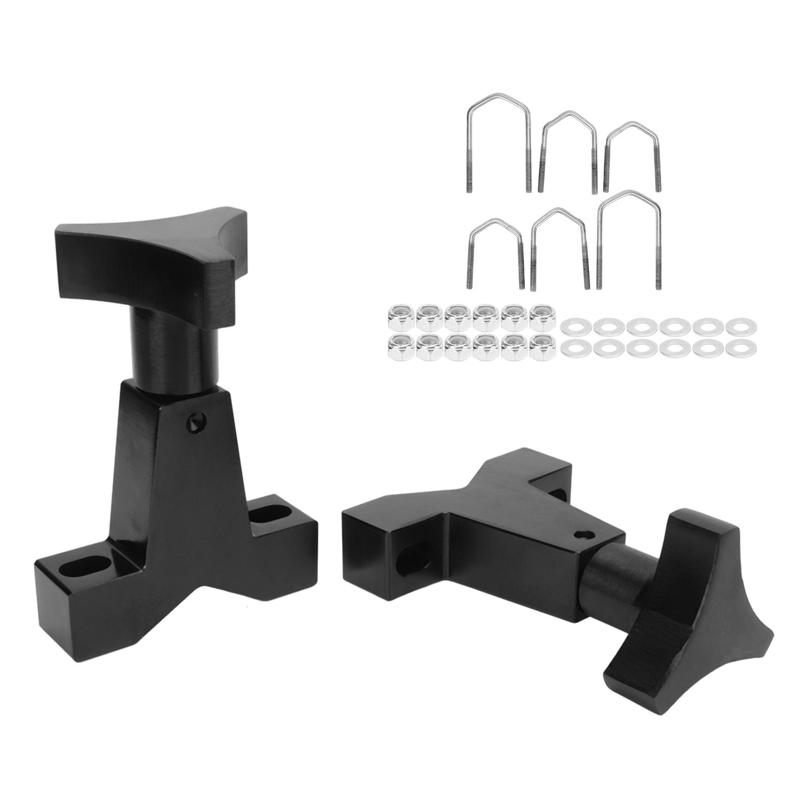 

Lift Jack Tube Mount Alloy Steel Black Mounting System for 1in to 2.5in Square Round Tubes