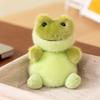 13cm Cute Bean Bag Animal Series Plush Toy Chicken Elephant Duck Parrot Frog Plush Doll Super Kawaii Plush Pendant Keychain