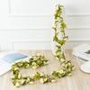 250CM Rose Artificial Flowers Garland for Home Room Wedding Party Hotel Decoration Spring Arch Vine Autumn Garden DIY Fake Plant