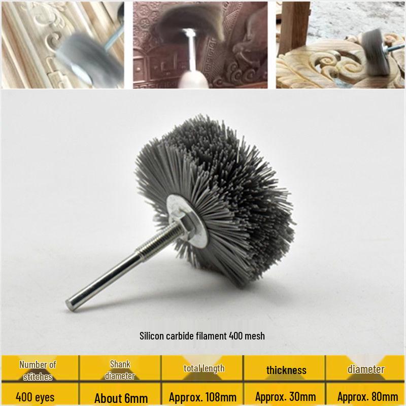 Nylon Abrasive Polishing Wheel for Wood and Furniture Carving
