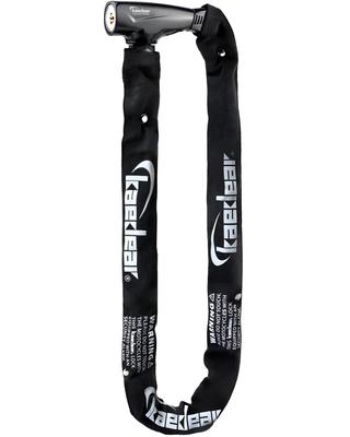 Kaedear Fahrradschloss Kettenschloss Schlüssel Länge 1000mm Zahlenschloss 6mm Schwerlast Zylinderschlüssel Verloren Nachfertigungsservice Diebstahlschutz KDR-LK1-1000-BK (1000mm,