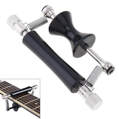 Stabiler Rollgitarren-Kapodaster Glider, schnell aufzubauender Schiebe-Kapodaster für Folk-Akustikgitarre