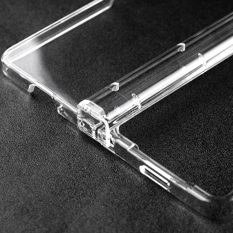 Für Samsung Galaxy Z Fold6 5G Klare Hülle 3-teilig Hartes PC Kratzfestes Handycover