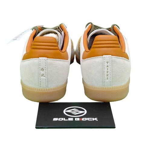adidas Originals SAMBA OG German Army Trainers Unisex Beige Brown KI7433