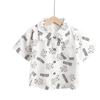 Children's Short Sleeve Summer Shirt – Hong Kong Style Casual Boys' Top