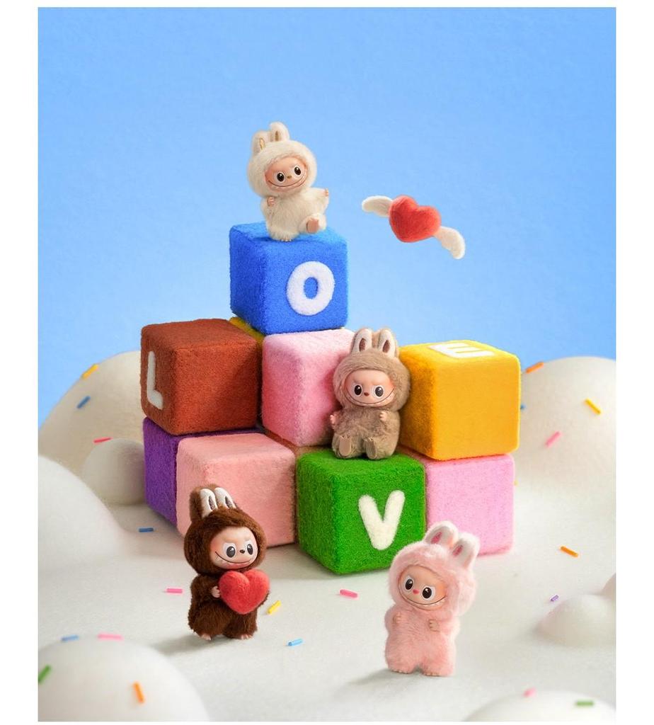 POP MART LABUBU THE MONSTERS Pin for Love Series - Vinyl Plush Pendant Blind Box (N-Z) | Random 1 of 15