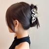 Hairpin Zodiac Dragon Hair Claw New Year Headwear Rhinestone Shark Clip Animal Hair Clip  Female