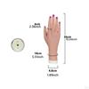 Mannequin Hand Jewelry Display Holder, Flexible Bendable Practice for Acrylic Nails,
