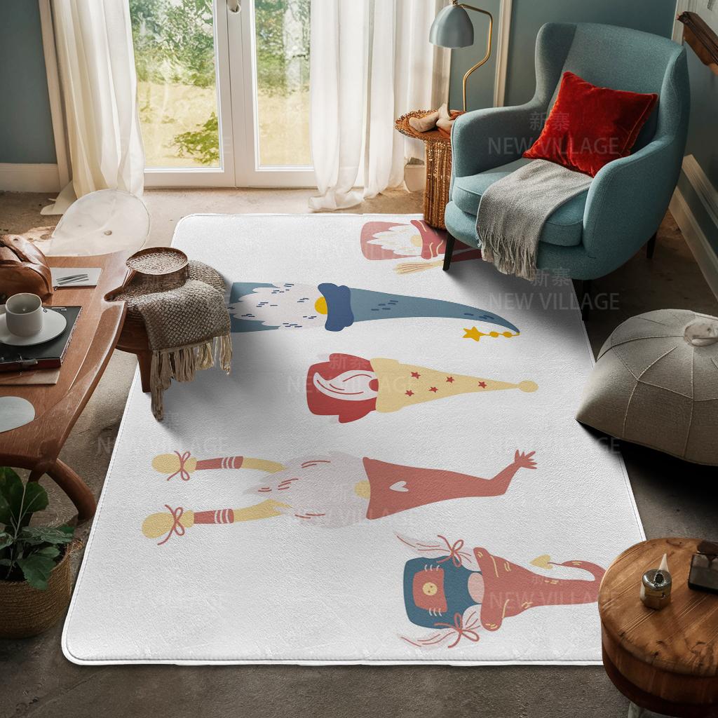 Hus inngangsteppe Hjem dørmatte Stue Bad Fot baderoms sklisikre vannabsorberende tepper bad God jul vinter