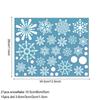 36pcs/lot White Snowflake Christmas Wall Stickers Glass Window Sticker Christmas Decorations for Home New Year Gift Navidad 2024