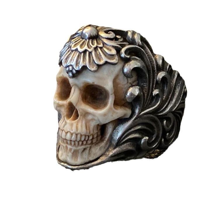 Men's Hollowed Out Retro Ring