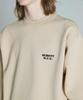 Schott LIFE ON WHEELS CREW SWEAT Men's L 040 Beige 782-4232002