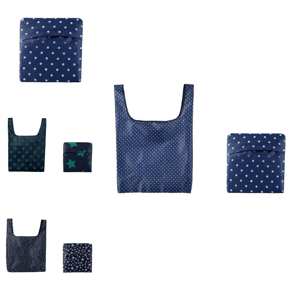 Große Faltbare Einkaufstasche Tragbare Oxford-Stoff Tragetasche zur Aufbewahrung Unisex Schlichter Stil