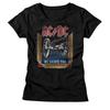 Ladies AC/DC We Salute You Black Rock and Roll Music Band T-T-shirt Tops Tees Men's Women's Unisex