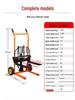 Compact Lightweight Electric Manual Hydraulic Forklift with Foldable Stacker
