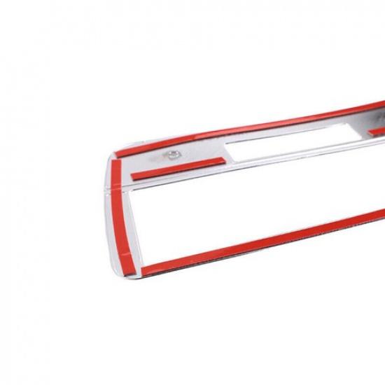 Console Volume Button Control Frame For Mercedes-Benz GLK 2013-2015 ABS Silver